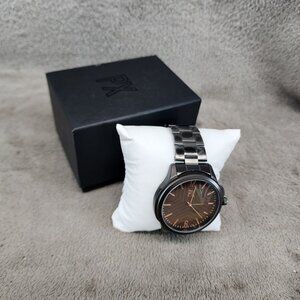 PX Watch Mens One Size Coby Black Stainless Steel *NWT*